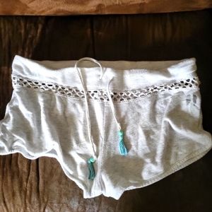 Victoria's Secret Angel Vintage crocheted waist shorts